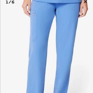 Figs NWT Kade Cargo Pants Ceil blue